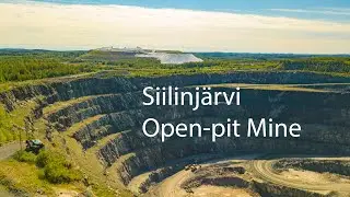Biggest open-pit Mine in Finland: Siilinj&auml;rvi Apatite [Dji Mavic pro]