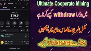 How to Withdraw in UCM | Withdraw in Ultimate Corporate Mining in Detail | UCM Withdrawl process