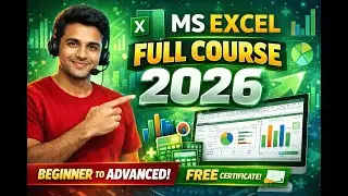 BOLD, ITELLIC & UNDERLINE IN MS EXCEL | MS EXCEL FULL COURSE 2026 #excel #exceltricks #exceltutorial