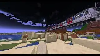Minecraft Transit Railway Trailer: Sunrise Chaser line(Release on 25.26/4)