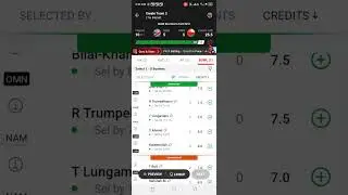 Nam vs Omn #dream 11 prediction #final team