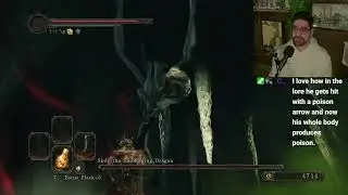 Dark Souls 2 Dragon Sinh Fight