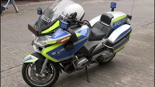 Das BMW Polizeimotorrad / Polizei Motorrad ( Hildesheim 18.9.2021 )