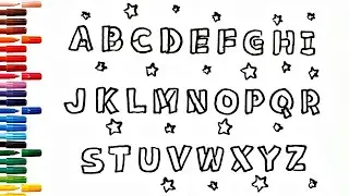 how to write ABC - complete ABC - abc for Kids - alphabets for Kids