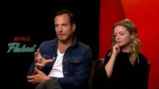 Will Arnett & Ruth Kearney Flaked Interview Netflix