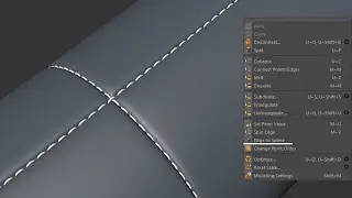Моделирование 3D-сшивки | Учебное пособие по моделированию в Cinema 4D