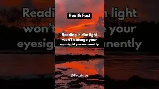 Reading In Dim Light Causes Eye Strain #subscribe #factshorts #psychologyfacts