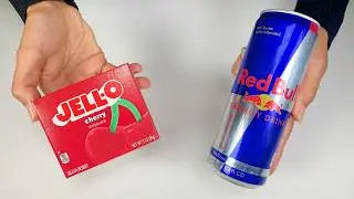 What Happens If You Make Jello With Red Bull?