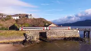 Barmouth end of year trip with drone
