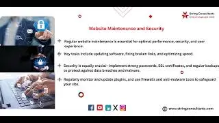 Essential Website Maintenance & Security Tips for Optimal Performance - String Consultants