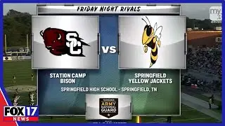 FNR Week 4: , Station Camp Vs Springfield Tennessee High School Football Full Game