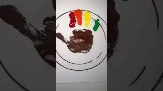 DIY Turkey Handprint Thanksgiving Placemat 🦃.#DIYPlacemat #ThanksgivingPlacemat #thanksgiving