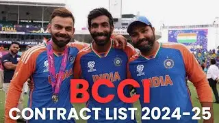 Bcci Annual Contract List | 2024-25 | श्रेयस और किशन की वापसी | Pant Ka Hua Pramotion | #bcci #ipl