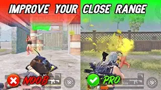 HOW TO IMPROVE YOUR CLOSE RANGE 🔥 IN BGMI/PUBG MOBILE IMPROVE YOUR CLOSE RANGE FIGHT IN BGMI