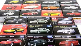 同一車種が3種出ているトミカプレミアム（通常、発売記念仕様、タカラトミーモールオリジナル、復刻、イオンなど）