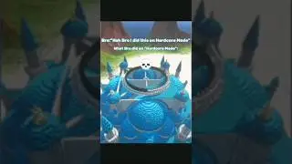 Im not too sure if bro did this on Hardcore Mode 💀 #meme #funny