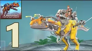 Jurassic Monster World: Dinosaur War : Gameplay Walkthrough Part 1(iOS, Android)