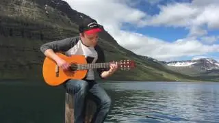 The Sea and the Moon (Eskifjordur, Iceland)