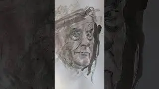 #alaindelon  #actor #cinema #alendelon #frenchactor #delon #sketch #portrait #french