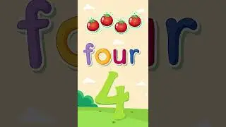 Learn Counting 4 with Fun Balloon Popping! | Toddler Learning & Educational Videos