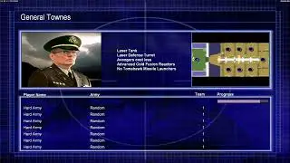 C&C General Zero Hour - Gameplay USA Laser vs 7 Random Hard
