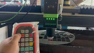 6000W laser cnc test cut before shipping #fiberlaser #CNCLaser #cuttingmachine #metalfab