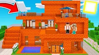 CAŁY DOM GPLAYA ZALANY LAWĄ W MINECRAFT?! GPLAY & LUMI