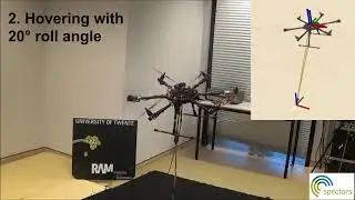 Fully-actuated hexarotor UAV for contact-inspection