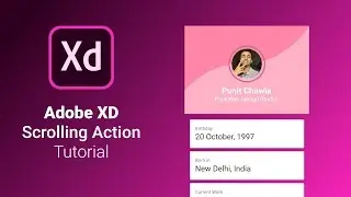Действия при прокрутке в Adobe XD — Анимация при прокрутке — Design Weekly