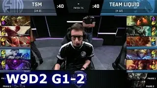 Liquid vs TSM Game 2 | S7 NA LCS Spring 2017 Week 9 Day 2 | TL vs TSM G2 W9D2 1080p