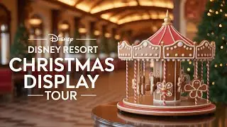 🔴LIVE  Disney's Beach & Yacht Club Christmas Decor - Crescent Lake Resort Tour
