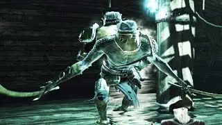 Dark Souls 2: Flexile Sentry Boss Fight (4K 60fps)