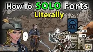 Knights of Ages Global - How to Solo Fotress [with One Unit = Literally]