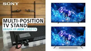 Sony | OLED-телевизор BRAVIA XR A80K &ndash; многопозиционная подставка под телевизор