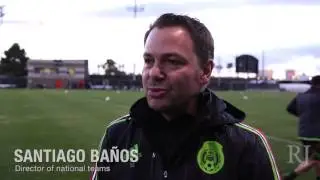 National Mexican soccer team prepares for game against Iceland