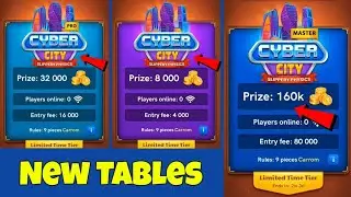 New Update in Carrom Pool - New Cyber City Tables, Carrom Pass - FIX DATE💯