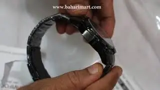 New Style Naviforce Watch Fashionable Watch 100% Water Resistance Unique Design &ndash; Black