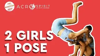 Funny Fails&hellip; 2 Girls Take On A Yoga Influencer Challenge: The Acroyoga Show