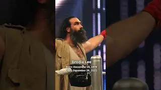 Brodie Lee Performed Under The Nickname Luke Harper In The WWE🕊️#brodielee #wwe #fy #shorts