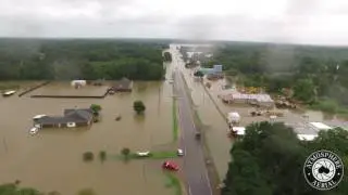Zachary, LA  Drone The Great Flood 2016