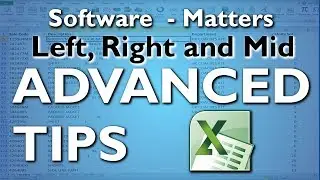 Advanced Left, Right and Mid techniques in Excel - Extracting names and postcodes
