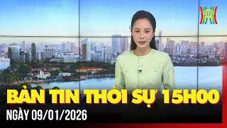Thời sự Hà Nội 15h ngày 09/01/2026: Từ ngày 16-1, Hà Nội tạm dừng đào đường, hè đường,...