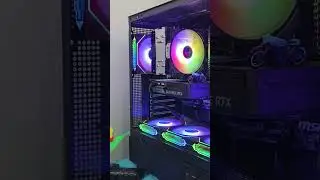 Gaming PC setup with hotwheels