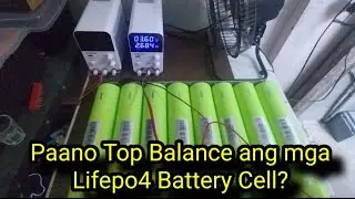 Paano Top Balance ang mga Lifepo4 Battery Bago buoin sa Battery Pack