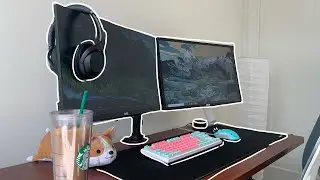 My College Student Desk/Tech Setup in 2021
