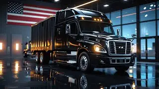🔥 2025 Freightliner Cascadia &mdash; The Jet Black American Beast Everyone&rsquo;s Talking About! | V8X