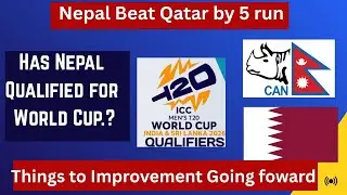 Nepal Win by 5 Run&ndash;A Good Result, But Can We Do Better? | Nepal vs QatarII Post-Match Breakdown