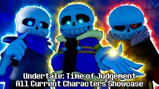VERY COOL UPCOMING SvC GAME!!! Undertale: Time of Judgement All Current Characters Showcase