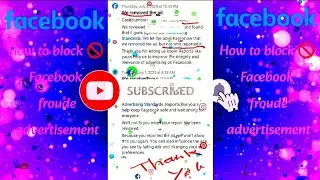 How to block 🚫 Facebook froude advertisement @CFM-s3