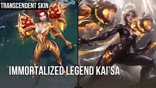 Immortalized Legend Kaisa Skin Spotlight | New Kaisa skin | League of Legends PBE - Preview